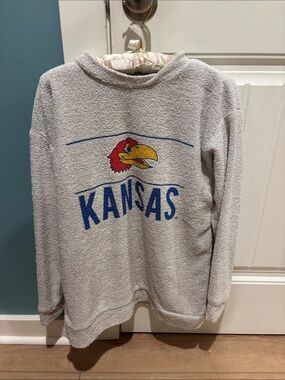 Kansas Jayhawks Graphic Pullover, Woolly Threads